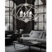 Люстра подвесная Lumina Deco RODERIO LDP 9041-6 CHR