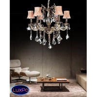 Люстра подвесная хрустальная Lumina Deco LUSSINARE LDP 9236-6
