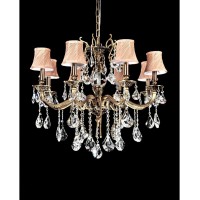 Люстра подвесная хрустальная Lumina Deco LUSSINARE LDP 9236-8