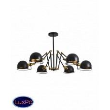 Люстра потолочная Lumina Deco VALMONTI LDP D015-6 BK