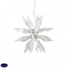 Светильник подвесной Ideal lux Leaves Sp8 Bianco 111957