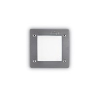 Светильник уличный встраиваемый Ideal lux Leti Square Fi1 Grigio 096599