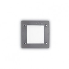 Светильник уличный встраиваемый Ideal lux Leti Square Fi1 Grigio 096599