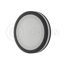 Встраиваемый светодиодный светильник LeDron LIP0906-10W-Y Black 3000K