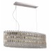 Светильник подвесной Crystal Lux LIRICA SP10 L900 CHROME/GOLD-TRANSPARENT