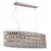 Светильник подвесной Crystal Lux LIRICA SP10 L900 CHROME/GOLD-TRANSPARENT