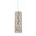 Светильник подвесной Crystal Lux LIRICA SP3 CHROME/GOLD-TRANSPARENT