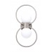 Бра Crystal Lux LISTO AP2 NICKEL