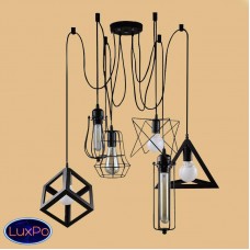 Светильник подвесной Loft House Паук LOFT HOUSE P-303 Светильник подвесной Loft House Паук LOFT HOUSE P-303