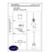 Светильник подвесной Lussole LSP-9846