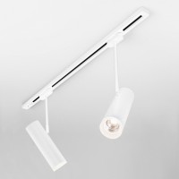 Трековый светодиодный светильник для однофазного шинопровода Elektrostandard Oliver LTB45 белый a045432