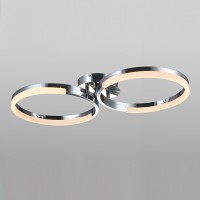 Люстра светодиодная потолочная Elvan LU00150-5-CHR-4000K (код 15166)