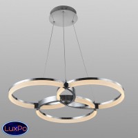 Люстра светодиодная подвесная Elvan LU00150-6-CHR-4000K (код 15167)