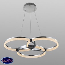 Люстра светодиодная подвесная Elvan LU00150-6-CHR-4000K (код 15167)