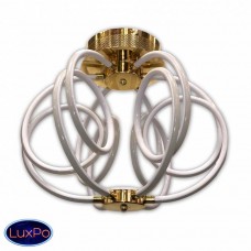 Люстра светодиодная потолочная Elvan LU6022-6-WH+FGD-3500K (код 20505)