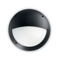 Светильник настенно-потолочный уличный Ideal lux Lucia-2 Ap1 Nero 096698