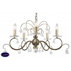 Подвесная люстра Elstead Lighting LUNETTA LUN5 BR