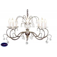 Подвесная люстра Elstead Lighting LUNETTA LUN8 BR