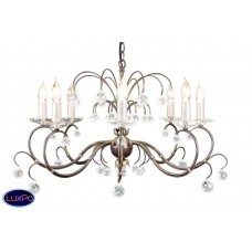 Подвесная люстра Elstead Lighting LUNETTA LUN8 BR