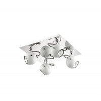Потолочный светильник Ideal lux Lunare Pl4 Bianco 077918