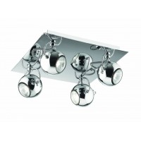 Потолочный светильник Ideal lux Lunare Pl4 Cromo 066820