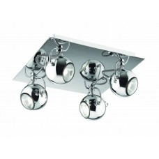 Потолочный светильник Ideal lux Lunare Pl4 Cromo 066820