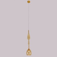 Светильник подвесной Crystal Lux LUX NEW SP1 C AMBER