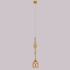 Светильник подвесной Crystal Lux LUX NEW SP1 C AMBER Светильник подвесной Crystal Lux LUX NEW SP1 C AMBER