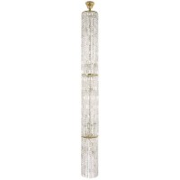 Хрустальная потолочная люстра каскадная Arti Lampadari Lazio E 1.9.25.501 G
