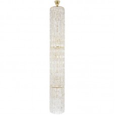 Хрустальная потолочная люстра каскадная Arti Lampadari Lazio E 1.9.35.501 G