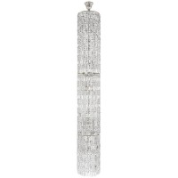 Хрустальная потолочная люстра каскадная Arti Lampadari Lazio E 1.9.35.501 N