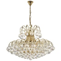 Подвесная люстра хрустальная Arti Lampadari Loano E 1.5.57.100 G