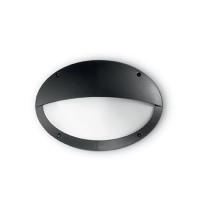 Светильник уличный настенный Ideal lux Maddi-2 Ap1 Nero 096728