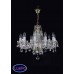 Подвесная люстра хрустальная ArtGlass MAGDA X