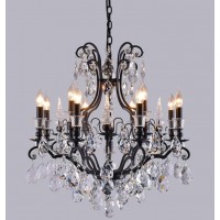 Люстра подвесная Crystal Lux MAGNIFICO SP13 BLACK/TRANSPARENT