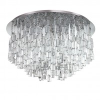 Светильник потолочный Ideal lux Majestic Pl10 Trasparente 113562