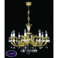 Подвесная люстра хрустальная ArtGlass MALVINA VIII