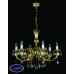 Подвесная люстра хрустальная ArtGlass MALVINA VI