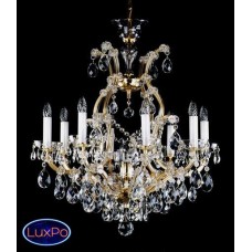Подвесная люстра хрустальная ArtGlass MARIA TEREZIA 11Va