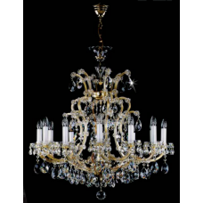 Подвесная люстра хрустальная ArtGlass MARIA TEREZIA 12Va