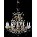 Подвесная люстра хрустальная ArtGlass MARIA TEREZIA 12Va