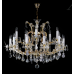 Подвесная люстра хрустальная ArtGlass MARIA TEREZIA 14Pe