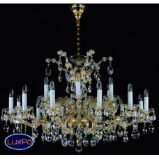 Подвесная люстра хрустальная ArtGlass MARIA TEREZIA 20 Va COLOR