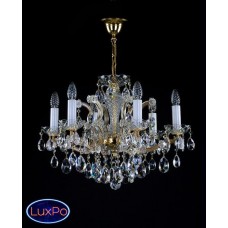 Подвесная люстра хрустальная ArtGlass MARIA TEREZIA 27
