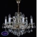 Подвесная люстра хрустальная ArtGlass MARIA TEREZIA 27 COLOR