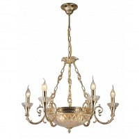 Люстра подвесная Crystal Lux MARINA SP6+3 GOLD
