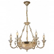 Люстра подвесная Crystal Lux MARINA SP6+3 GOLD