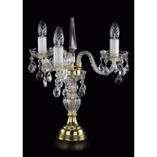 Хрустальная настольная лампа ArtGlass MARKETA III BALLS
