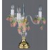 Хрустальная настольная лампа ArtGlass MARKETA III WINE COLOR
