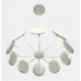 Люстра подвесная Crystal Lux MAXIME SP10 D600 SILVER